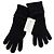 Hermès Damen Cashmere Heaven Twist Handschuhe Schwarz