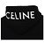 Céline Felpa con cappuccio in cotone con zip e logo Nero - vista 8