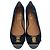 Salvatore Ferragamo Scarpe flat Varina in camoscio (SKU: Verde