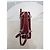 Dior Rote Lack-Cannage Mittel-Tote-Tasche - Ansicht 11