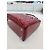 Dior Rote Lack-Cannage Mittel-Tote-Tasche - Ansicht 16