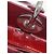 Dior Rote Lack-Cannage Mittel-Tote-Tasche - Ansicht 19