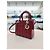Dior Rote Lack-Cannage Mittel-Tote-Tasche - Ansicht 4