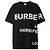 Burberry Oversized T-Shirt mit kurzen Ärmeln in Schwarz - Ansicht 5