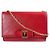 Salvatore Ferragamo Borsa a tracolla incrociata Gini Bow rossa per donna Rosso