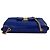 Salvatore Ferragamo Borsa a tracolla incrociata Gini Bow per donne blu - vista 6