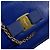 Salvatore Ferragamo Borsa a tracolla incrociata Gini Bow per donne blu - vista 8