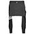 Thom Browne Grau diagonal gestreifter Wollstrick Schultertasche Braun - Ansicht 3