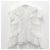 Isabel Marant Blusa de Voile de Algodón Ruffle NALOU Estrecha Blanca Blanco - vista 11
