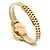 Rolex Authentische Vintage Datejust Gold Damenarmbanduhr Golden - Ansicht 17