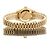 Rolex Authentische Vintage Datejust Gold Damenarmbanduhr Golden - Ansicht 21