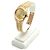 Rolex Authentische Vintage Datejust Gold Damenarmbanduhr Golden - Ansicht 4