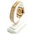 Rolex Authentische Vintage Datejust Gold Damenarmbanduhr Golden - Ansicht 5