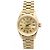 Rolex Authentische Vintage Datejust Gold Damenarmbanduhr Golden - Ansicht 8