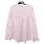 Isabel Marant PLALIA Baumwollbluse Hellrosa