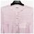 Isabel Marant PLALIA Baumwollbluse Hellrosa - Ansicht 12