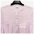 Isabel Marant PLALIA Baumwollbluse Hellrosa - Ansicht 3