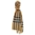 Burberry Sciarpa in lana e seta Marrone  - vista 3