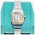 Cartier Reloj de Mujer Santos Galbee Small SM Combi Amarillo - vista 2