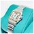 Cartier Reloj de Mujer Santos Galbee Small SM Combi Amarillo - vista 4