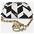 Salvatore Ferragamo Gold Chain Short Shoulder Bag White - view 7
