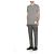 Thom Browne Kurzarm-T-Shirt aus Wolljersey Braun - Ansicht 6