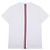Thom Browne Camiseta clásica de rayas piqué Blanco - vista 4