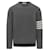 Thom Browne Halb-Pullover aus Merinowolle Braun  - Ansicht 1