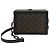 Louis Vuitton Borsa a tracolla in tela Mackassar Monogram Soft Trunk Marrone