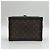 Louis Vuitton Borsa a tracolla in tela Mackassar Monogram Soft Trunk Marrone - vista 4