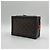 Louis Vuitton Borsa a tracolla in tela Mackassar Monogram Soft Trunk Marrone - vista 6