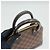 Louis Vuitton Borsa a mano Alma BB in Damier Ébène con manico superiore e tracolla Marrone - vista 5