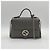 Gucci Borsa a spalla con catena e manico superiore intrecciato - Piccola Marrone - vista 2