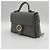 Gucci Borsa a spalla con catena e manico superiore intrecciato - Piccola Marrone - vista 5