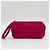 Miu Miu Pochette in velluto trapuntato rosa con tracolla - vista 3