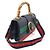 Gucci Mittelgroße Navy-Leder Dionysus Tasche mit Bambusgriff Blau - Ansicht 3