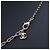 Chanel Collana in catena dorata per donne con logo CC bianco placcato oro - vista 7