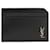 Saint Laurent Offenes Kartenetui Schwarz