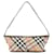 Burberry Borsa Check Mini Marrone  - vista 1