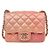 Chanel Piccola Borsa a Spalla con Catena Rosa