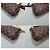 Louis Vuitton Clutch Damier Eva Marrone - vista 8