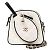 Chanel Mini borsa a tracolla a forma di racchetta da tennis bianca Bianco