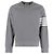 Thom Browne Felpa Raglan a Righe Waffle