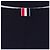 Thom Browne Chestfield Melton Gold Button Diagonal Wool Coat Navy Size Blue - view 8