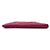 Chanel Clutch in agnello Chevron Classico Borgogna Oro Medio Nuovo Rosso - vista 5