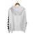 Balenciaga Giacca con cappuccio Icon Wet Brush da uomo bianca Bianco - vista 4