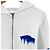 Balenciaga Giacca con cappuccio Icon Wet Brush da uomo bianca Bianco - vista 6