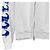 Balenciaga Giacca con cappuccio Icon Wet Brush da uomo bianca Bianco - vista 8