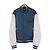 Louis Vuitton Men's Mixed Leather Teddy Varsity Blouson Blue - view 3