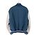 Louis Vuitton Men's Mixed Leather Teddy Varsity Blouson Blue - view 4
